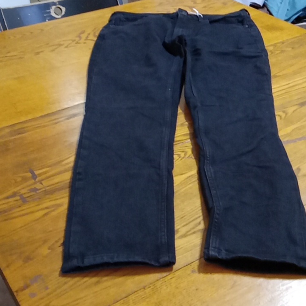 EVERLANE MEN'S Jeans DENIM Pants New SLIGHTLY FADED BLACK 32 x 32 ORGANIC COTTON - Picture 2 of 10